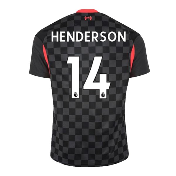 Maglia Liverpool NO.14 Henderson Third 20/21 Nero